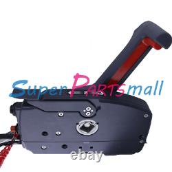 10Pin Cable Remote Control Box For Yamaha Outboard Motor Push Trim Switch