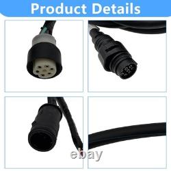 10Pin Main Wiring Harness 6X3-8258A-10 for Yamaha Outboard Motor 20ft/6m