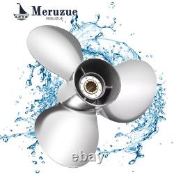 11 5/8 x 11 Stainless boat Propeller for Yamaha Outboard Motor 40-60HP 13spline