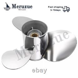 11 5/8 x 11 Stainless boat Propeller for Yamaha Outboard Motor 40-60HP 13spline