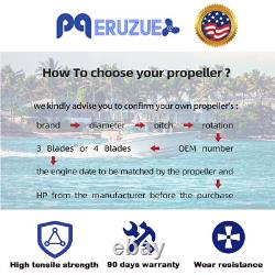 11 5/8 x 11 Stainless boat Propeller for Yamaha Outboard Motor 40-60HP 13spline