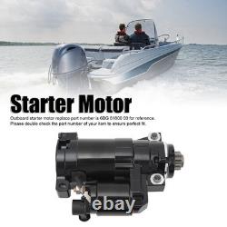 12V Starter Motor 9 Teeth for Yamaha Outboard Motor 4-Stroke F25 T25 F40