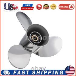 13 x 19P Stainless Steel Outboard Propeller For Yamaha Motor 50-130 HP 15 Spline