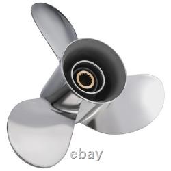 13 x 19P Stainless Steel Outboard Propeller For Yamaha Motor 50-130 HP 15 Spline