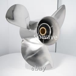 13x17 Boat Propeller For Yamaha Outboard Motor 50-130HP 688-45930-01-98