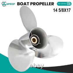 14 5/8x17 Stainless Steel Propeller Fit Yamaha Outboard Motor 150-300HP 15 Tooth