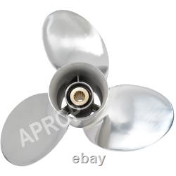 14 5/8x17 Stainless Steel Propeller Fit Yamaha Outboard Motor 150-300HP 15 Tooth
