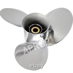 14 5/8x17 Stainless Steel Propeller Fit Yamaha Outboard Motor 150-300HP 15 Tooth