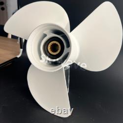 14x11 Aluminum propeller Fit Yamaha outboard motor 50-130HP 15 tooch