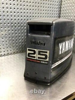 1984 Yamaha 25 Lh Outboard Motor Top Cowling 6h7-42610-12-ek S028