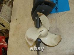 1984 Yamaha 2hp outboard motor 2SN 2B 6A1 lower unit drive transom clamp prop