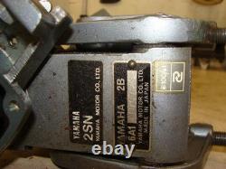 1984 Yamaha 2hp outboard motor 2SN 2B 6A1 lower unit drive transom clamp prop