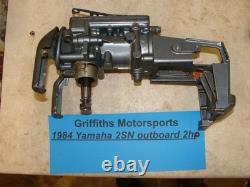 1984 Yamaha 2hp outboard motor 2SN 2B 6A1 powerhead crankcase cylinder ran good