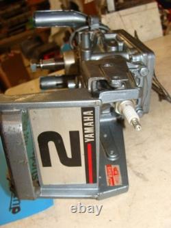 1984 Yamaha 2hp outboard motor 2SN 2B 6A1 powerhead crankcase cylinder ran good