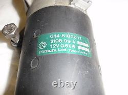 1986 Yamaha 50hp 50etlj Outboard Motor Starter Motor 6h4-81800-11