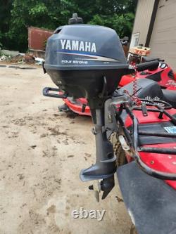 2005 Yamaha 2.5hp outboard motor 4 stroke 69M POWERHEAD ENGINE MOTOR CRANKCASE