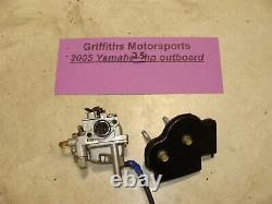 2005 Yamaha 2.5hp outboard motor 4stroke 69M OEM CARB CARBURETOR INTAKE BREATHER