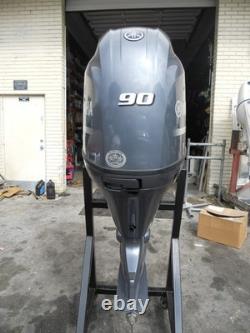 2024 Yamaha F90LB Outboard 20 Shaft 0 Hours Engine Motor mechanical controls