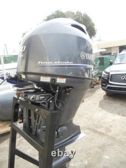 2024 Yamaha F90LB Outboard 20 Shaft 0 Hours Engine Motor mechanical controls
