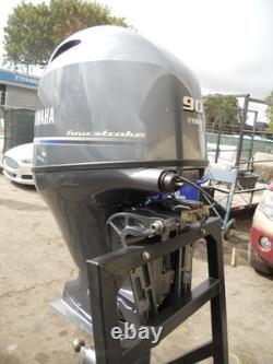 2024 Yamaha F90LB Outboard 20 Shaft 0 Hours Engine Motor mechanical controls