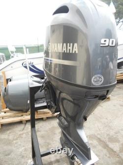 2024 Yamaha F90LB Outboard 20 Shaft 0 Hours Engine Motor mechanical controls