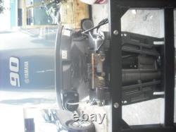2024 Yamaha F90LB Outboard 20 Shaft 0 Hours Engine Motor mechanical controls