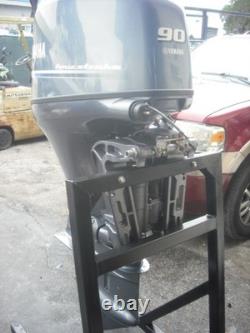 2024 Yamaha F90LB Outboard 20 Shaft 0 Hours Engine Motor mechanical controls