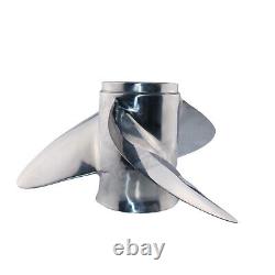 2 Pack RH+LH Stainless Propeller 13 3/4x19 For Yamaha Outboard Motor 150-300HP
