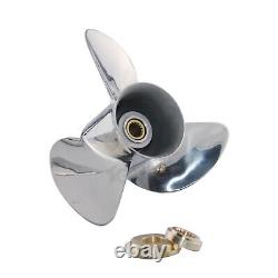 2 Pack RH+LH Stainless Propeller 13 3/8x23 For Yamaha Outboard Motor 150-300HP