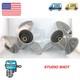 2 Pack Rh+lh Stainless Propeller 14 1/4x17 For Yamaha Outboard Motor 150-300hp