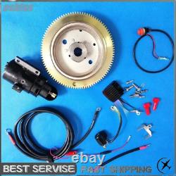 2 Stroke Enduro E75BMHDL Electric Start Motor Flywheel Kit Yamaha Outboard 75HP