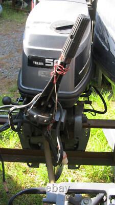 50HP Yamaha Outboard Motor with tiller Arm 20 Shaft 120 120 120 PSI