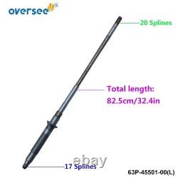 63P-45501-00 Long Driver Shaft For Yamaha Outboard Motor 4T F150HP 20 Gear Case