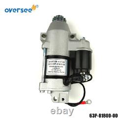 63P-81800-00 STARTING MOTOR ASSY For Yamaha Outboard 4 Stroke F LF 150 225 250HP