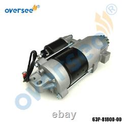 63P-81800-00 STARTING MOTOR ASSY For Yamaha Outboard 4 Stroke F LF 150 225 250HP