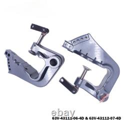 63V-43111 & 63V-43112 BRACKET CLAMP SET For 2T 9.9HP 15HP Yamaha Outboard Motor