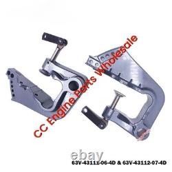 63V-43111 & 63V-43112 BRACKET CLAMP SET For 2T 9.9HP 15HP Yamaha Outboard Motor