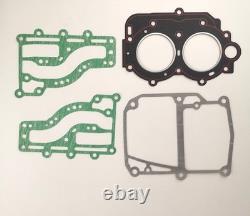 63V Crankshaft Assy & Piston Set & Gasket For Yamaha 2T 9.9 15HP Outboard Motor