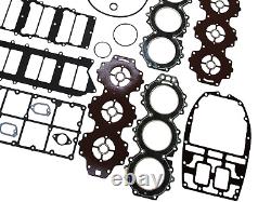 65L-W0001-02-00 Fits Yamaha Outboard Motor 200-250 HP Power Head Gasket Kit New