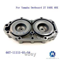 66T-11111-01-94 Head, Cylinder 1 for Yamaha Outboard Motor 2T E40X 40X 66T-1111
