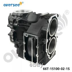 66T-15100 Crankcase Assy Cylinder For Yamaha Outboard Motor 2T E40X 40HP