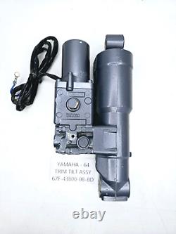 67F-03 Yamaha Outboard Motor HYDRAULIC POWER TRIM & TILT UNIT ASSY 75 100 HP