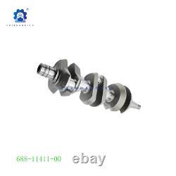 688-11411-00 Crankshaft For Yamaha Outboard Motor 2T 75/85/90HP