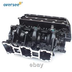 688-W0093-43-1S Crankcase Housing For Yamaha Outboard Motor 2T 75HP 85HP 3 Cyl
