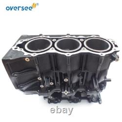 688-W0093-43-1S Crankcase Housing For Yamaha Outboard Motor 2T 75HP 85HP 3 Cyl