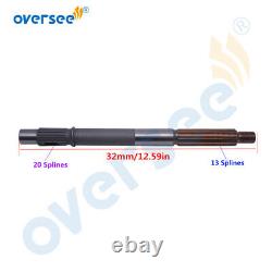 697-45611-00 Propeller Shaft For Yamaha Outboard Motor 2T 48HP 55HP