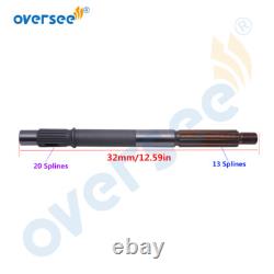 697-45611-00 Propeller Shaft For Yamaha Outboard Motor 2T 48HP 55HP
