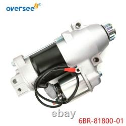 6BR-81800-01 Starting Motor Assy For Yamaha Outboard 150-250 Hp 4-Stroke 6BR-81800-01 Starting Motor Assy For Yamaha Outboard 150-250 Hp 4-Stroke