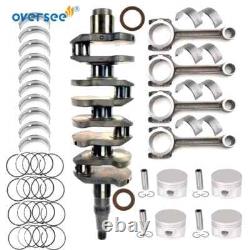 6C5-11411 Crankshaft Repair Kit for Yamaha Outboard Motor 4 Stroke 50HP/60HP F60