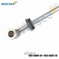 6C5-43801-10 ROD +6C5-43821 Cap For Yamaha Outboard 4T F 50-60HP Motor 6C5-48310